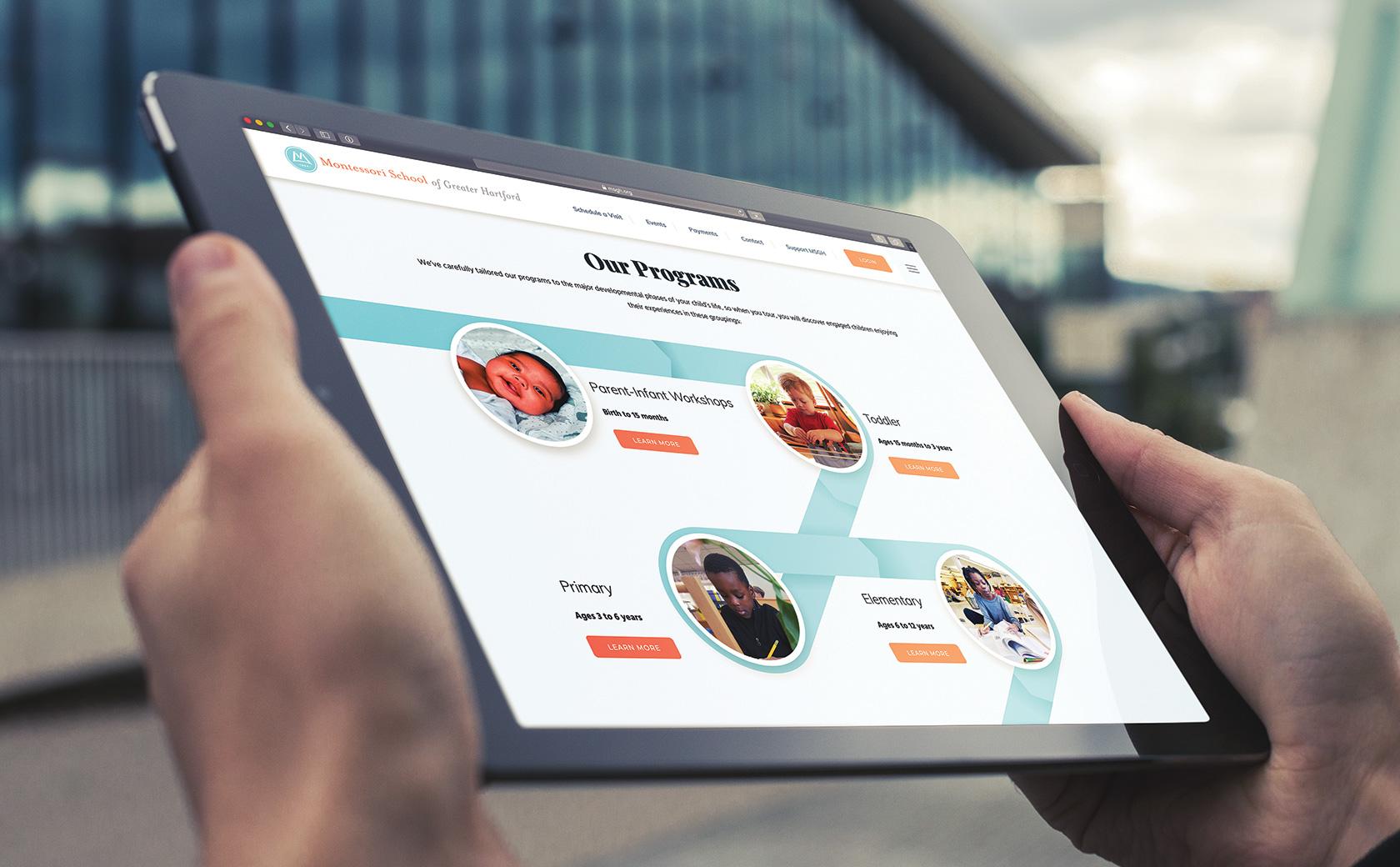 MSGH homepage trail graphic